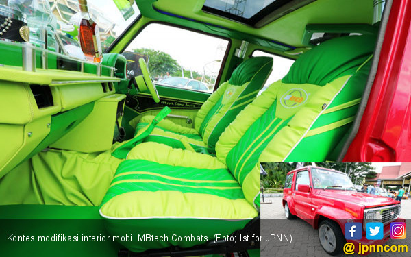 Jahitan MBtech di Interior  Daihatsu Feroza  Sukses Menggoda 